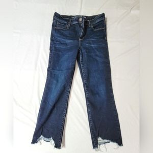 American Eagle Crop Flare Jean size 10
